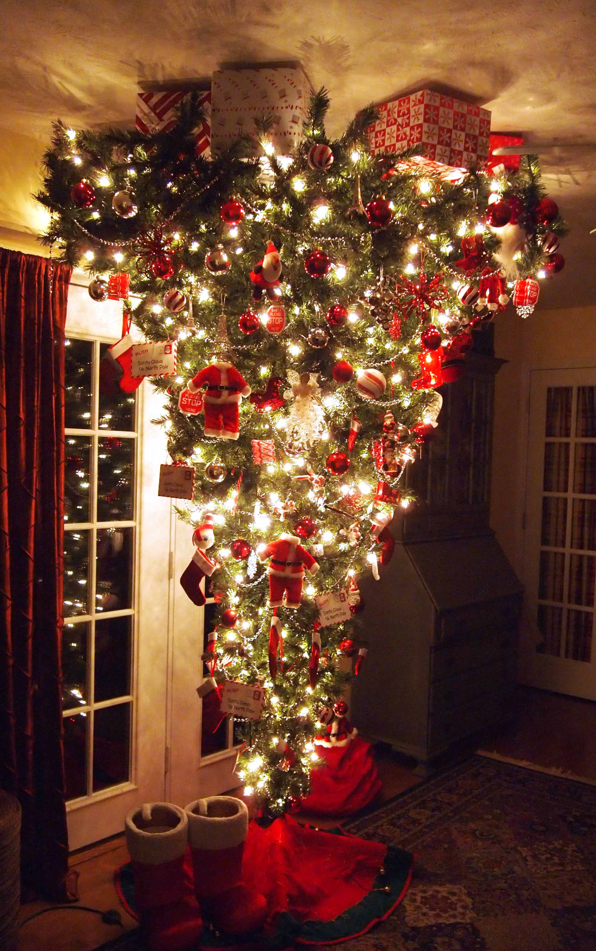 Upside Down Christmas Tree - Carolyn Dube