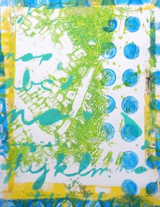 A Colorful Workshop: Gelli Printing with Carolyn Dube