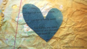 A Love Letter to Venice art journal page by Carolyn Dube