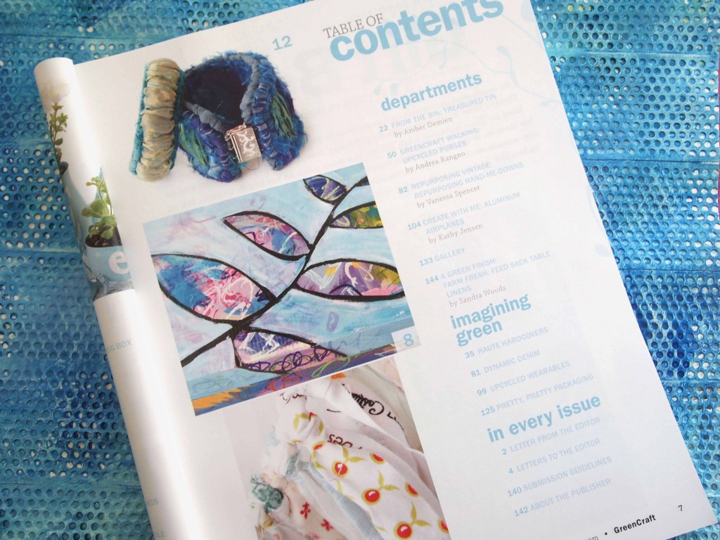 Published in GreenCraft Magazine