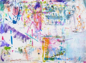 Liquitex Spray Paints and a Stencil Test Drive with Carolyn Dube