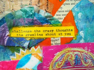 Getting Rid of the Gremlins in My Head Through Art Journaling with Carolyn Dube