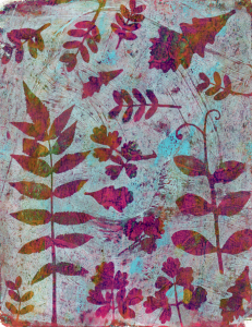 http://marshaleith.wordpress.com/2013/06/11/gelli-prints-with-leaves-5-prints/