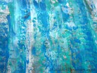 Colorful Gelli Print Party Tutorial showing how to build up layers of color