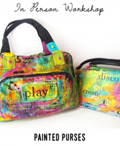 Painted Purses Upcycling workshop with Carolyn Dube