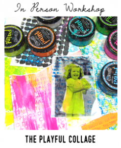 The Playful Collage in person workshop with Carolyn Dube
