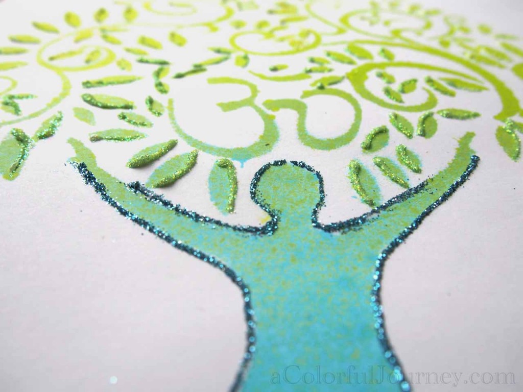 Video tutorial using the Stencil Club stencils from StencilGirl Products with Carolyn Dube