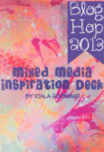Video playing with the Mixed Media Inspiration Deck with Carolyn Dube