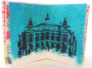 Stenciled Journal Workshop with Carolyn Dube