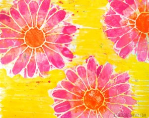 Gelli Play 1 Pull Wonders Workshop with Carolyn Dube