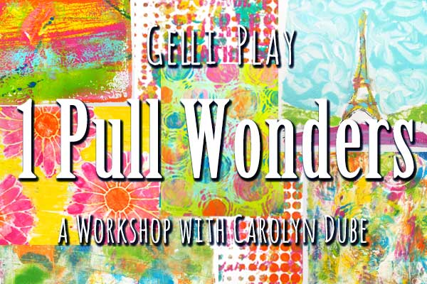 First Friday Fall Inspired Gelli Plate Printmaking Workshop