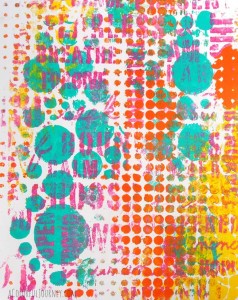 Gelli Play 1 Pull Wonders Workshop with Carolyn Dube