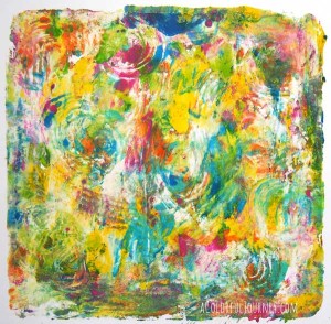 Gelli Play 1 Pull Wonders Workshop with Carolyn Dube