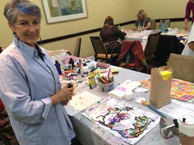 Meet the Crazies Workshop with Carolyn Dube at Art Is You