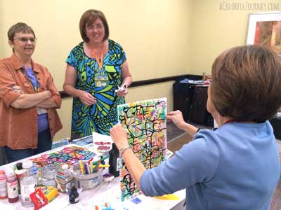 Meet the Crazies Workshop with Carolyn Dube at Art Is You