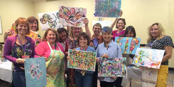 Meet the Crazies Workshop with Carolyn Dube at Art Is You