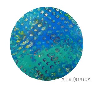 Guess what you can do with freebies from a hotel on a Gelli Plate!