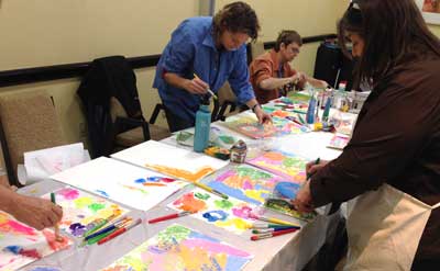 Meet the Crazies Workshop with Carolyn Dube at Art Is You