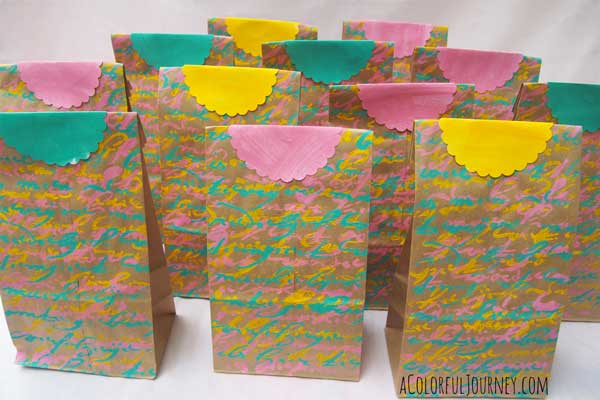 Plain brown online paper gift bags