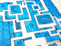 Ancient Blueprints Become a Stencil thumbnail