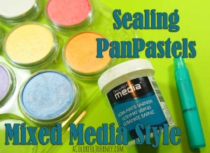 Video showing how to seal PanPastels mixed media style!