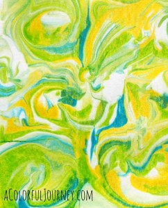 Magically Marbled Papers Workshop at Artiscape with Carolyn Dube