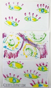 Video using Liquitex Paint Pens for Gelli Printing