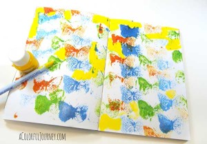 Healing through art journaling - I share a very private page from start to finish