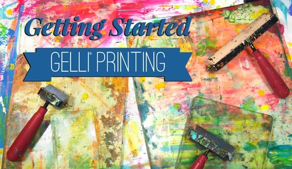 Gelli Plate Printing Beginner Easy 