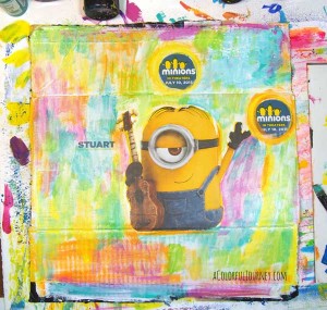 Couldn't resist painting the Minions Amazon box!