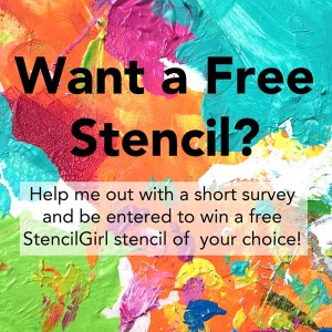 Want to win a free stencil?