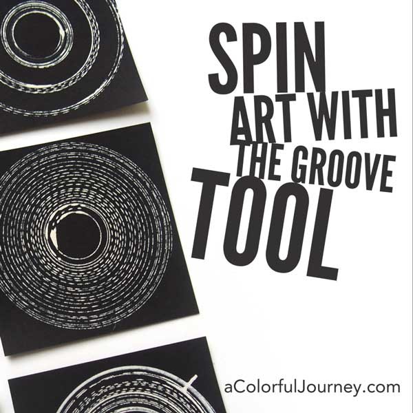 Spin Art with the Groove Tool
