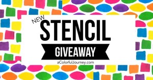 Win 5 new stencils from Carolyn Dube!