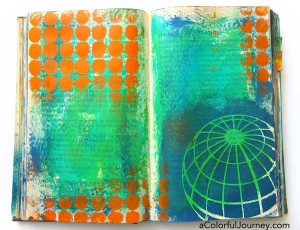 Carolyn's made a video playing with the Groove Tool in an altered book!
