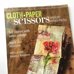 New article all about being a tourist in your art studio in Cloth Paper Scissors!