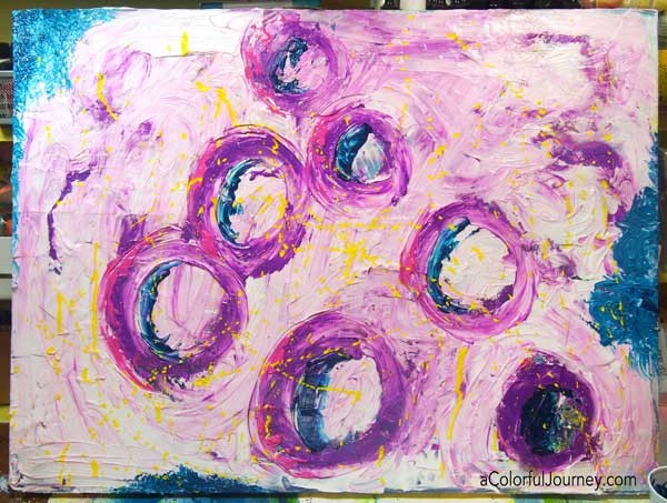 Paint Pouring Palooza in person workshop - Carolyn Dube