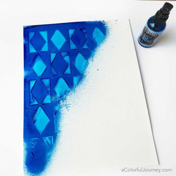 How to Use Modeling Paste with a Stencil - Carolyn Dube