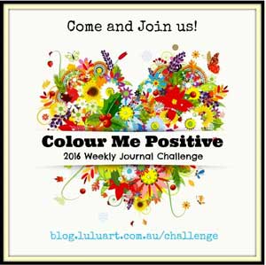 Color Me Positive Art Journal Challenges