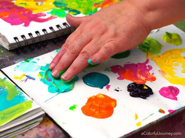 Using art as a way to reduce stress