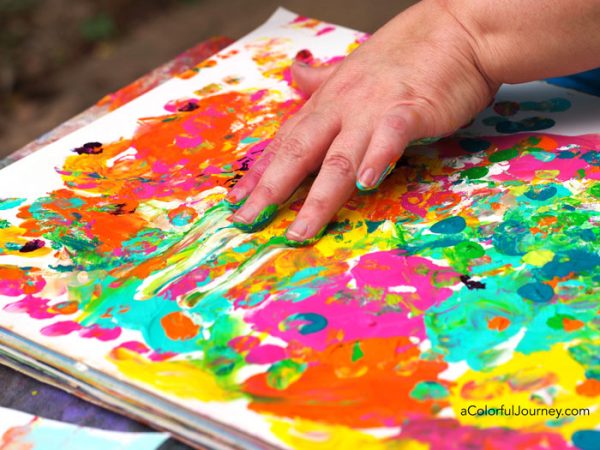 Using art as a way to reduce stress