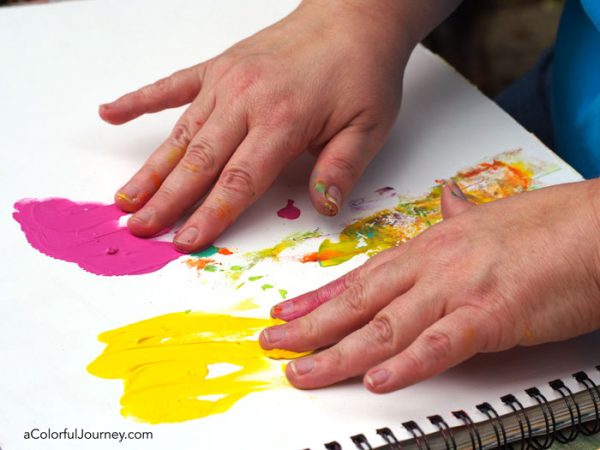 Using art as a way to reduce stress