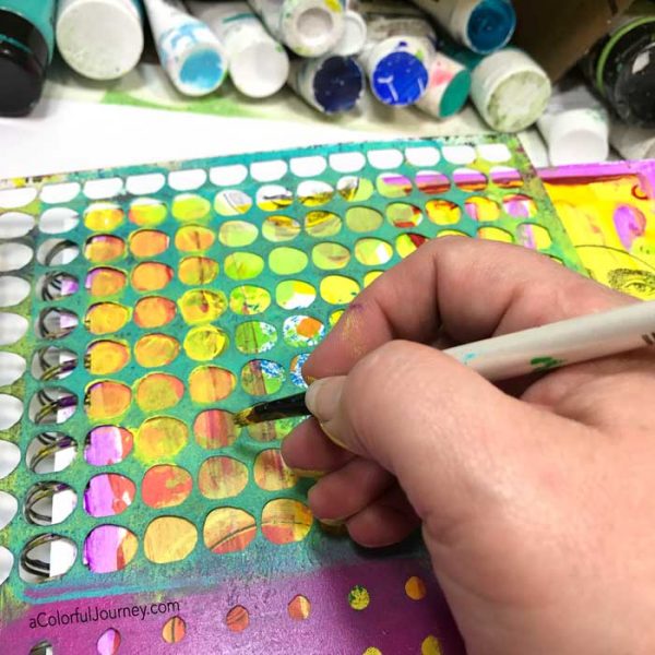 The journey of a 1,000 OOPSies in my art journal video tutorial by Carolyn Dube