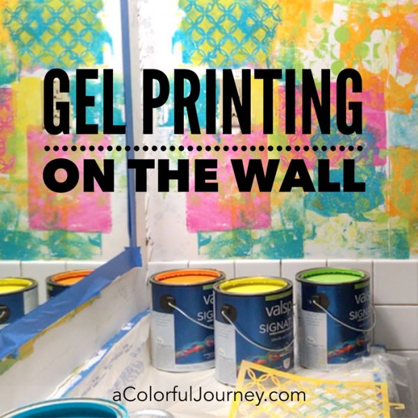 Adding an Image Transfer to a Gel Print - Carolyn Dube