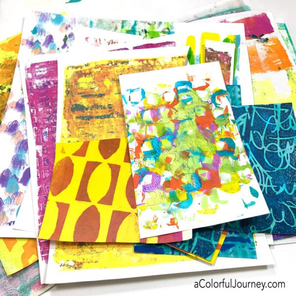 Getting Started Gel Printing Step-by-Step - Carolyn Dube