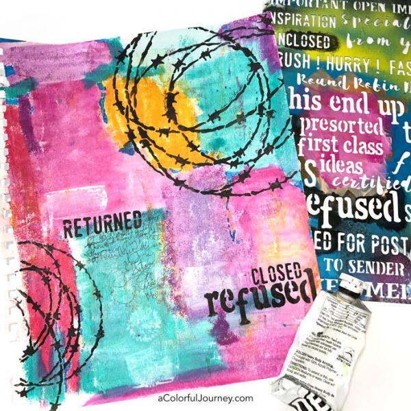 Art Journaling with Felt - Carolyn Dube