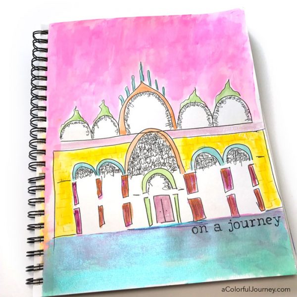cathedral-art-journal-page-carolyn-dube-5