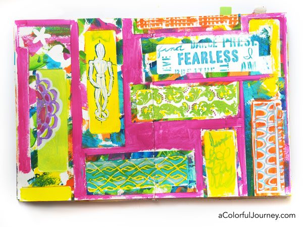 I had a no fail plan for my art journal that failed...OOPS by Carolyn Dube