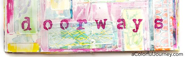 I had a no fail plan for my art journal that failed...OOPS by Carolyn Dube