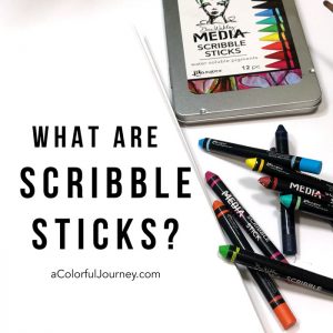 What are Scribble Sticks by Dina Wakley? thumbnail