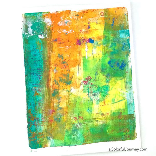 Gel Printing FUNdamentals - Carolyn Dube